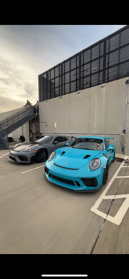 Two Porsche sports cars detailed by Zaebi Auto Detailing